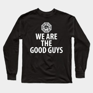 Lost Original Dharma initiative symbol - "We are the good guys!" Long Sleeve T-Shirt